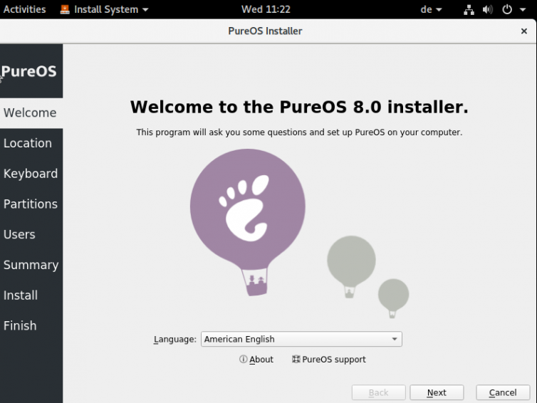 Pure OS der 2. Versuch